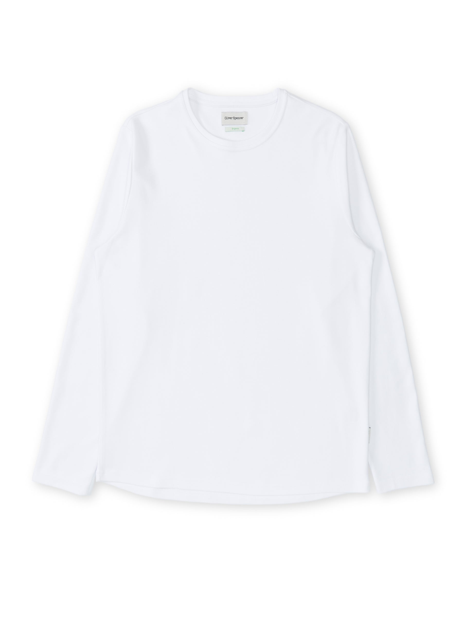  Heavy Long Sleeve Plain T-Shirt Tavistock White