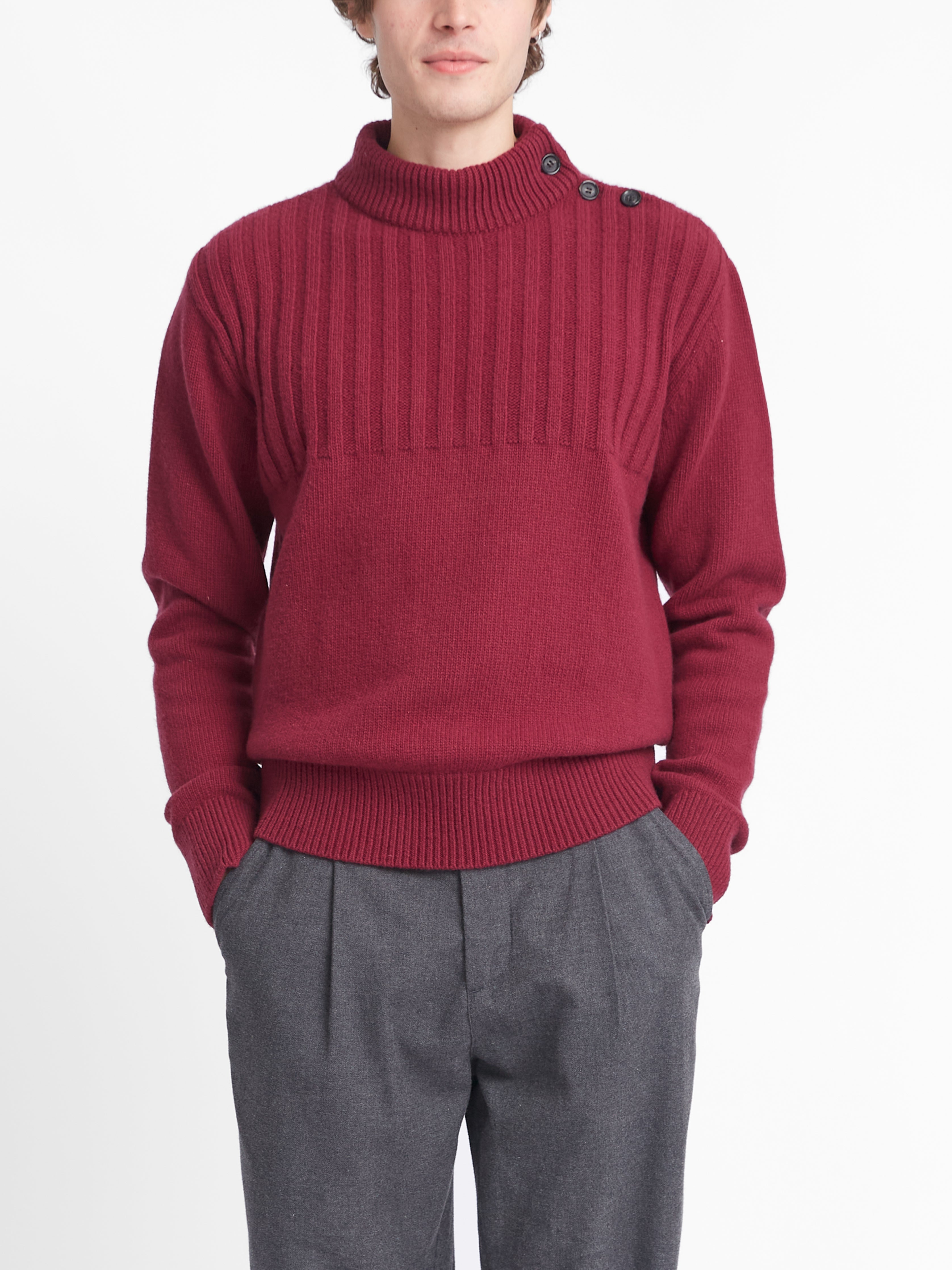  Atlantic Jumper Greeves Berry Red