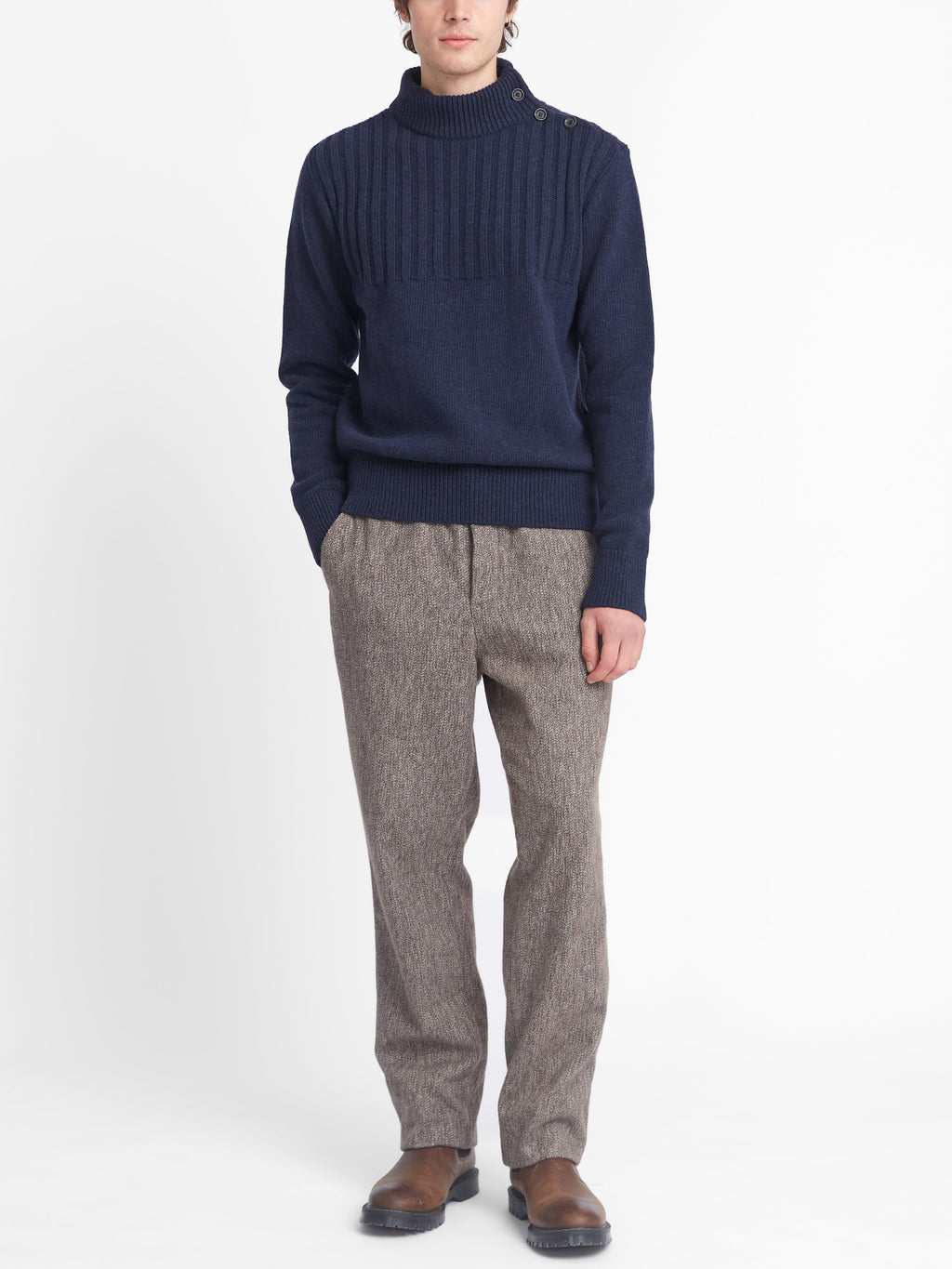  Atlantic Jumper Greeves Navy
