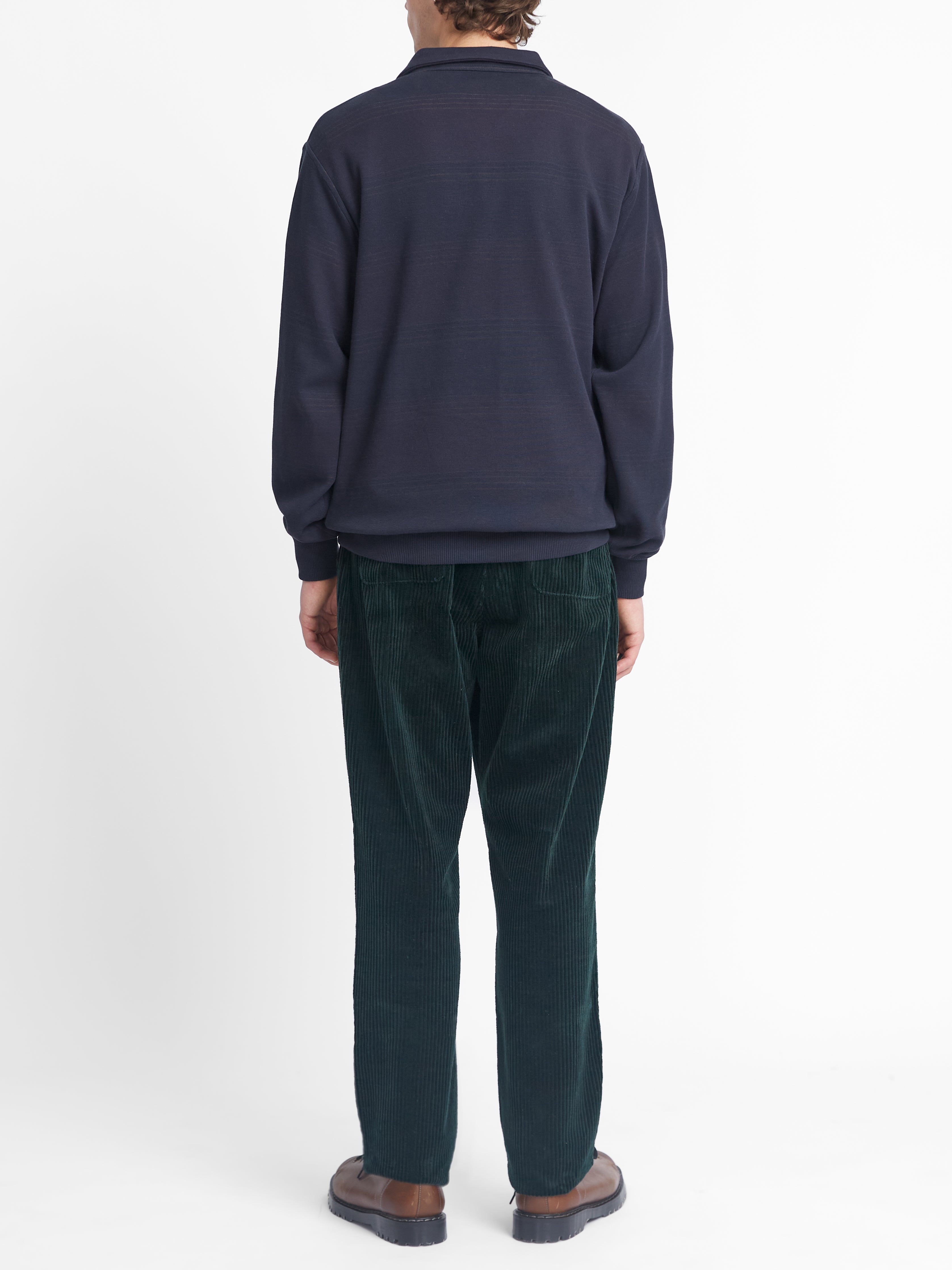  Reversible Half Zip Sweatshirt Hinkley Navy/Burgundy