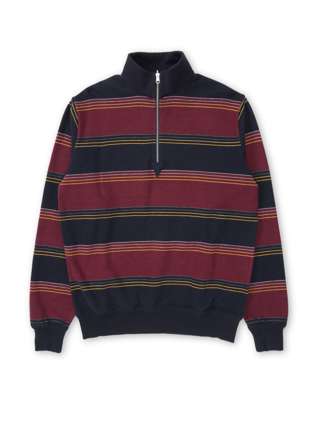  Reversible Half Zip Sweatshirt Hinkley Navy/Burgundy