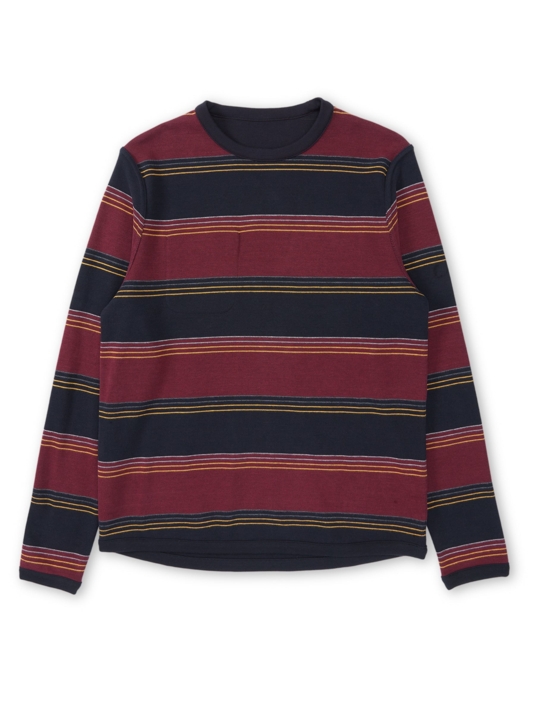  Reversible Newport Long Sleeve T-Shirt Hinkley Navy/Burgundy
