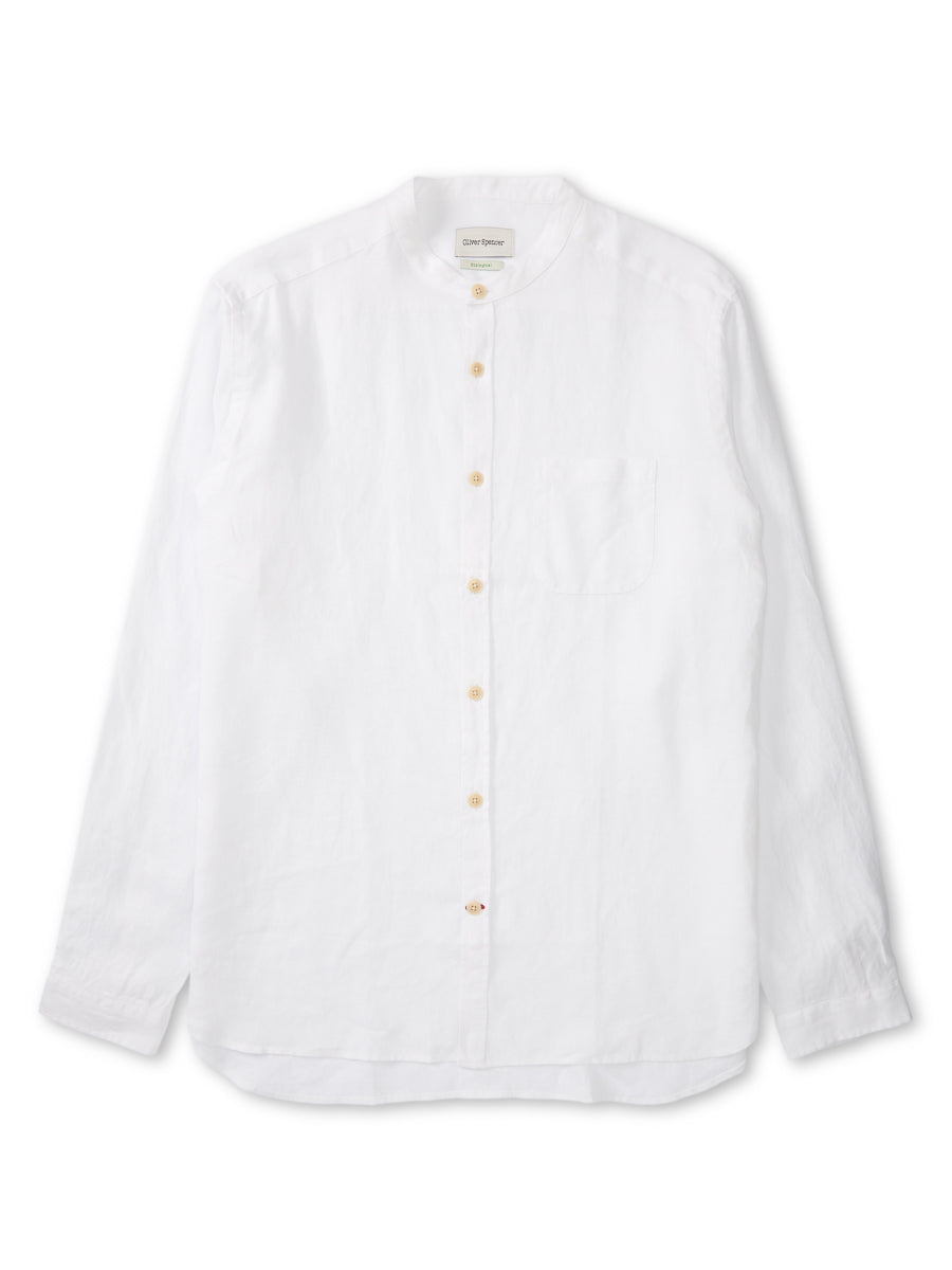  Grandad Shirt Bridford White