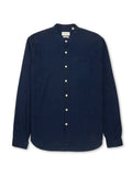  Grandad Shirt Kildale Indigo Rinse