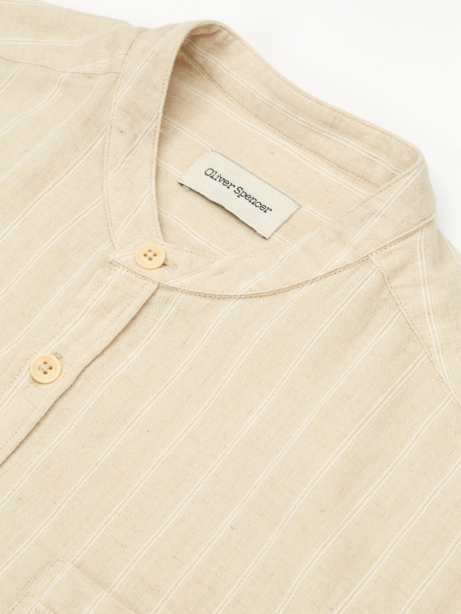  Grandad Shirt Randal Cream