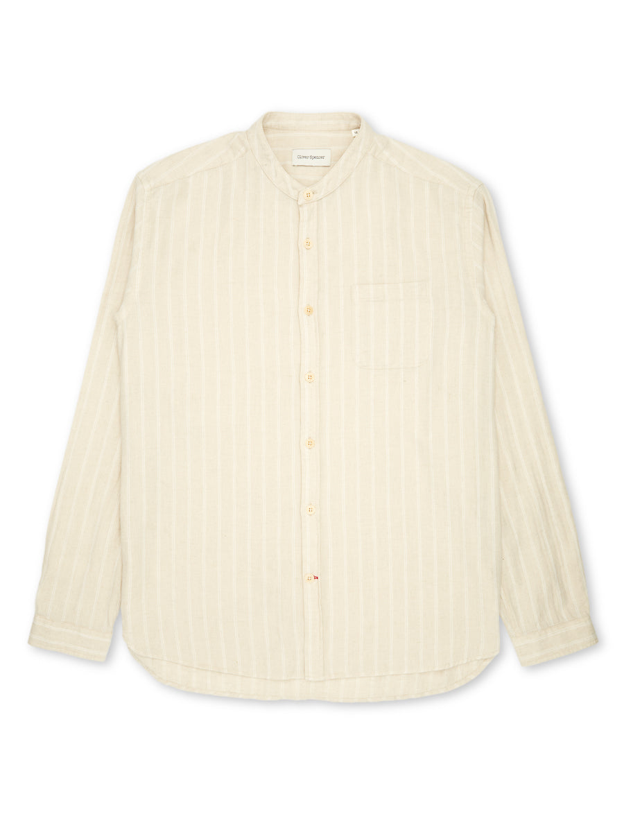  Grandad Shirt Randal Cream