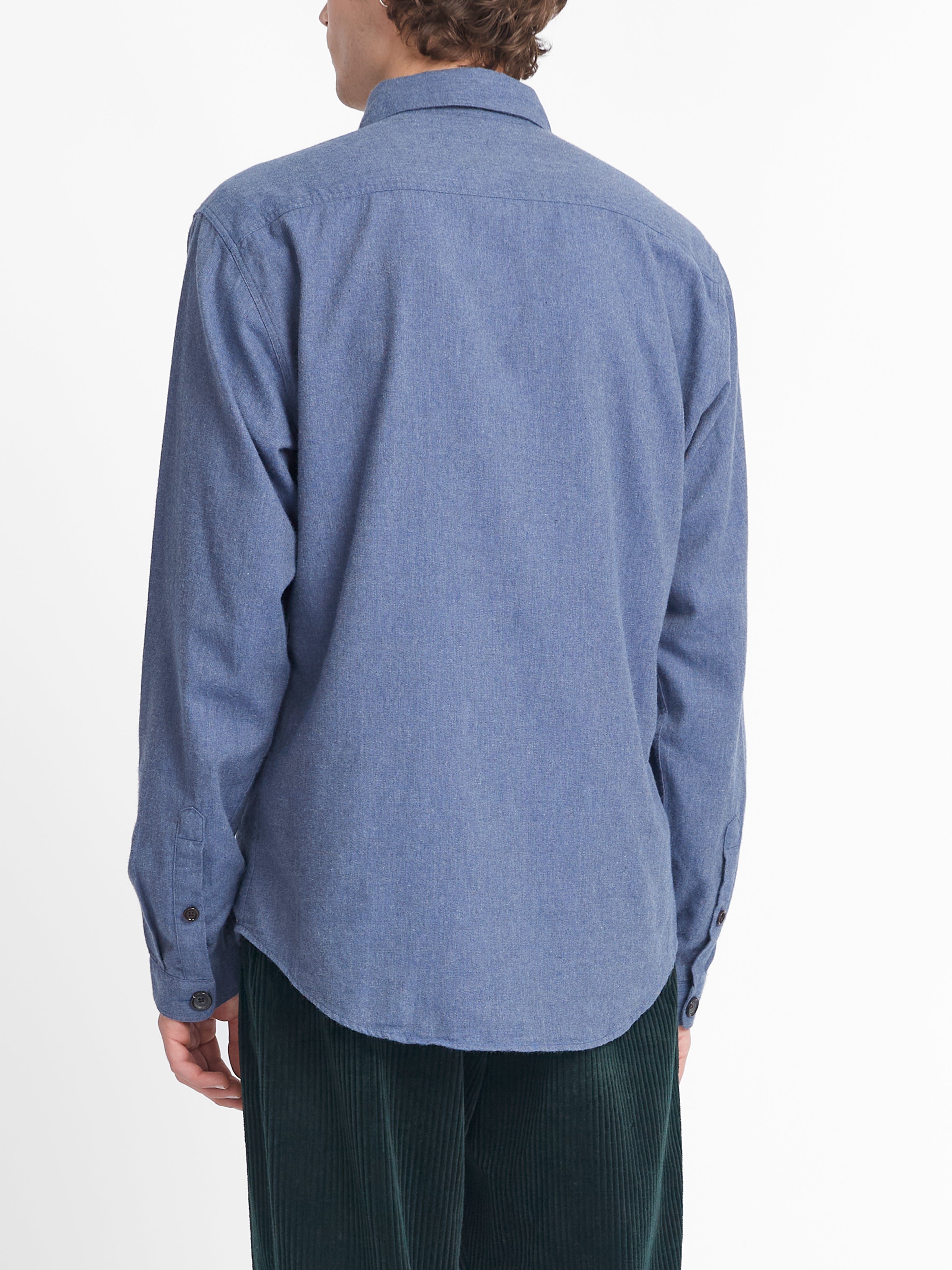  Treviscoe Shirt Abbingdon Slate Blue