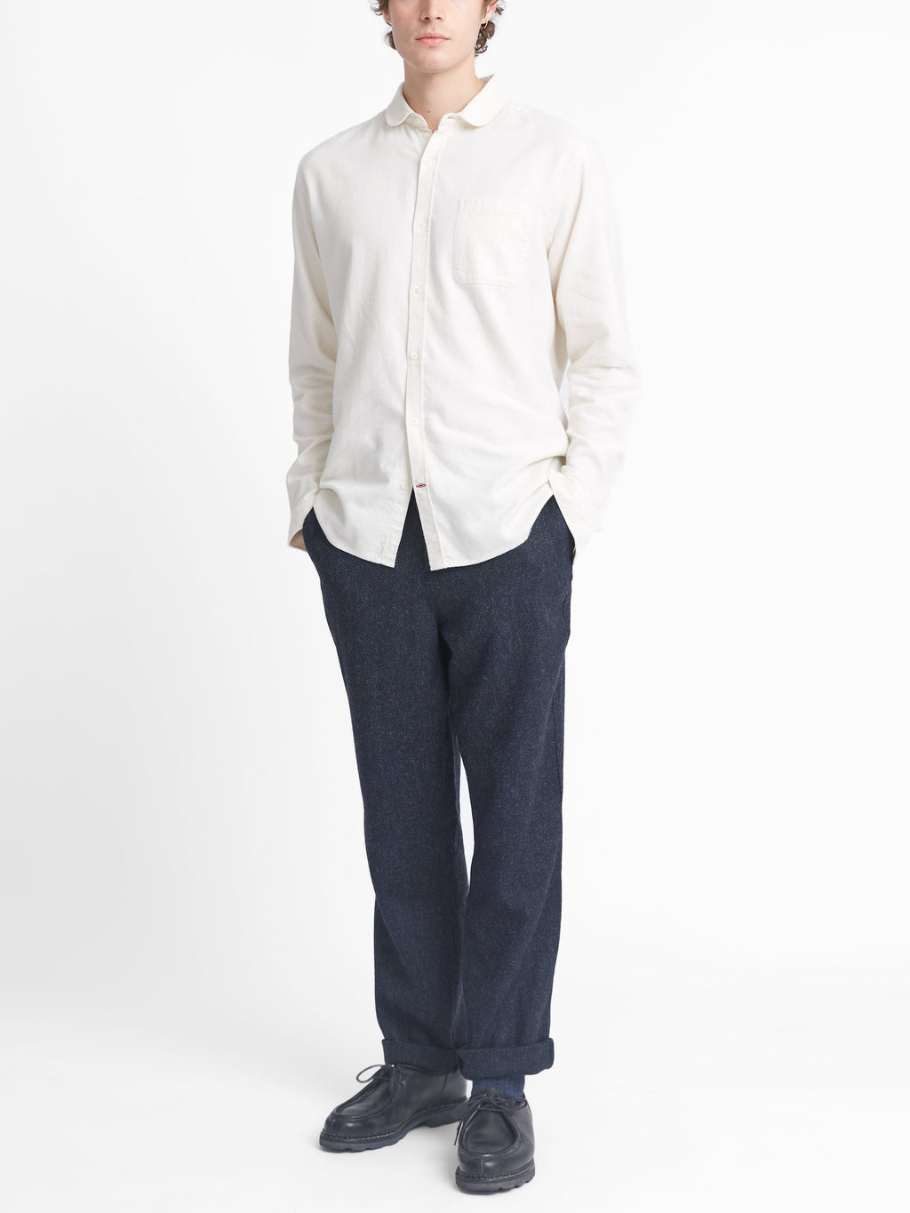  Eton Collar Shirt Marcia Cream