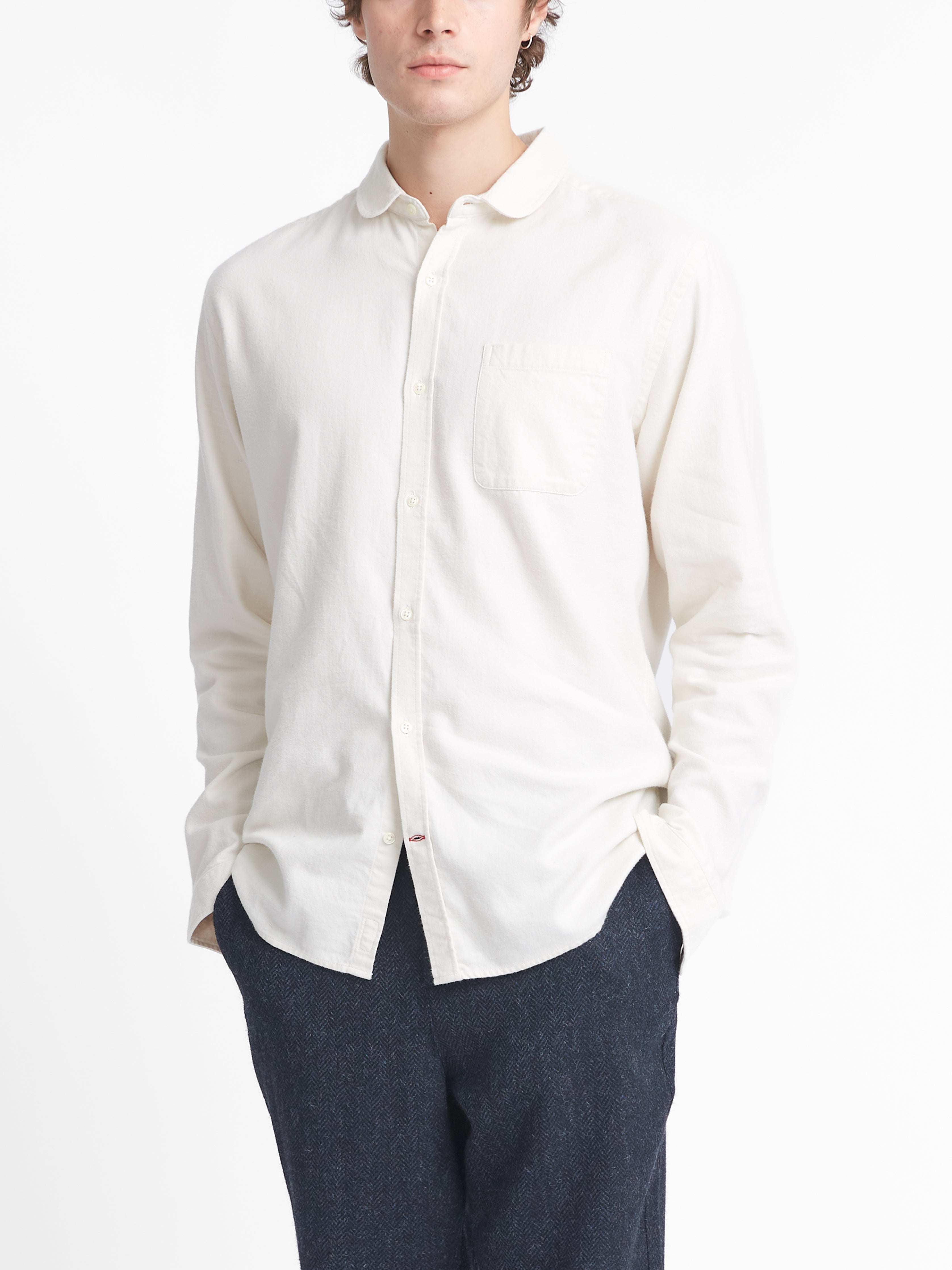  Eton Collar Shirt Marcia Cream
