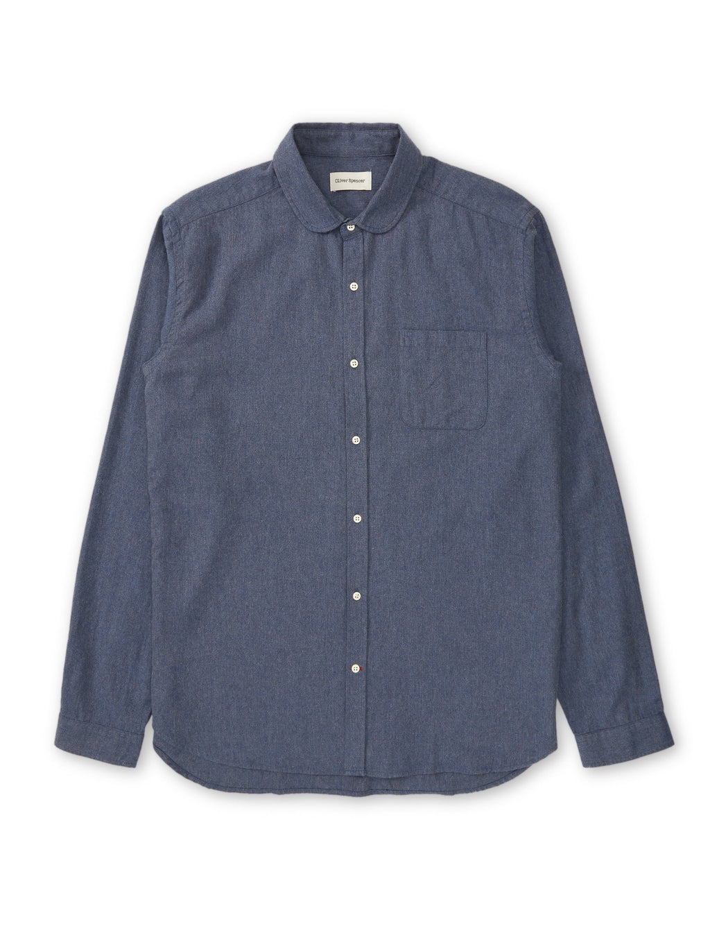  Eton Collar Shirt Abbingdon Slate Blue