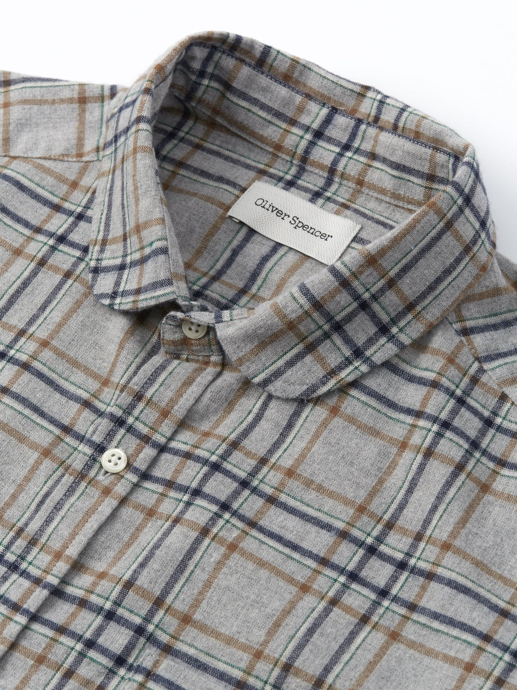  Eton Collar Shirt Escott Grey