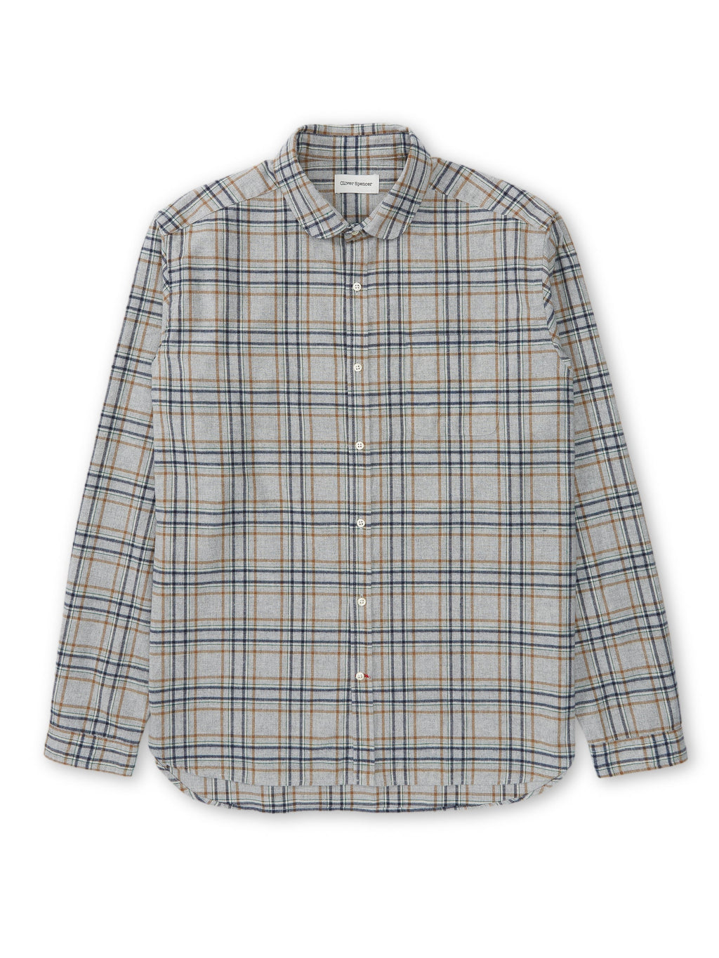  Eton Collar Shirt Escott Grey