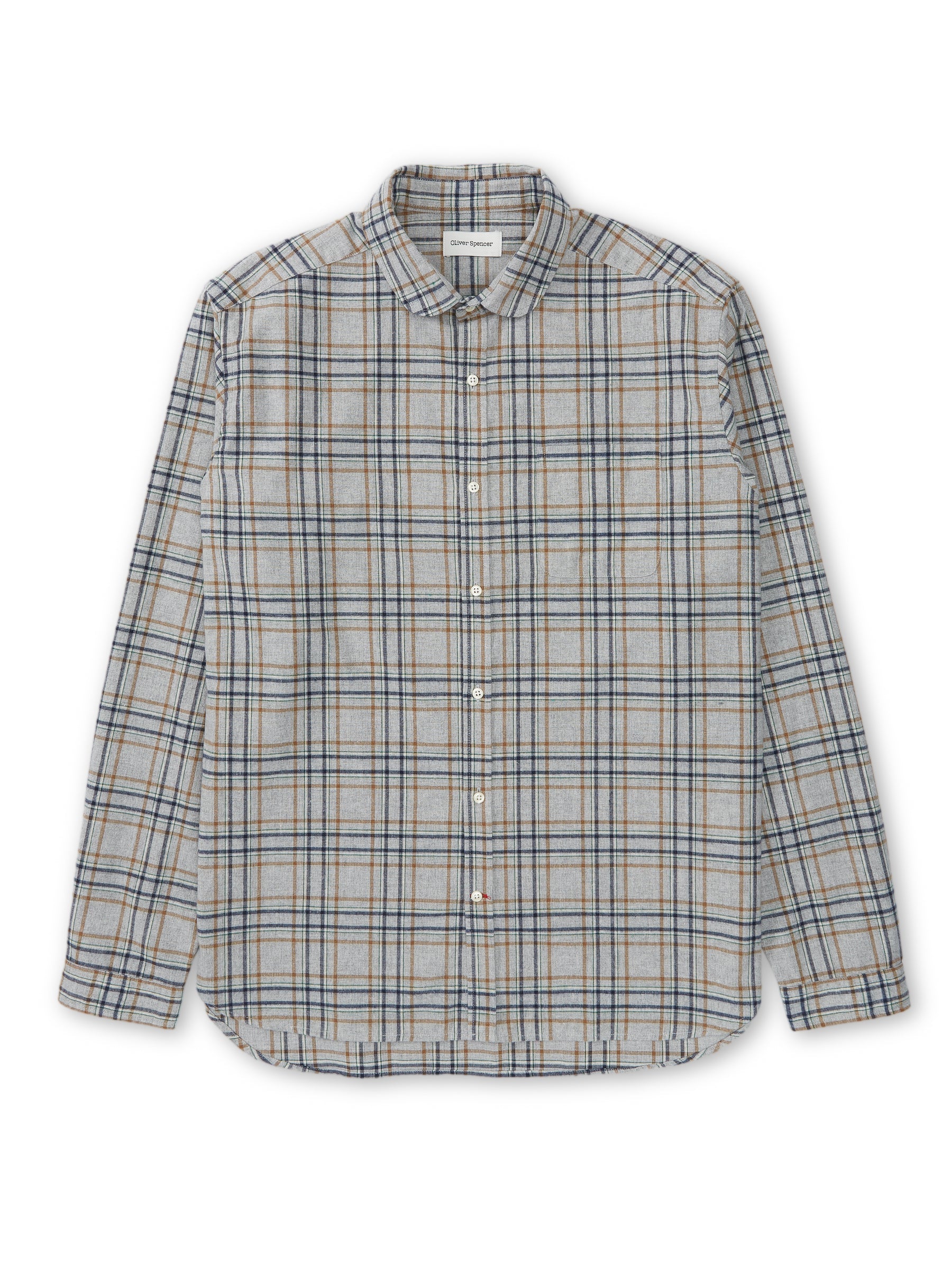  Eton Collar Shirt Escott Grey