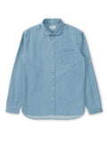  Eton Collar Shirt Mullins Denim Indigo Light