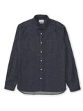  Eton Collar Shirt Mullins Denim Indigo Rinse