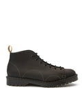  Solovair X Oliver Spencer Black Greasy Leather Monkey Boots