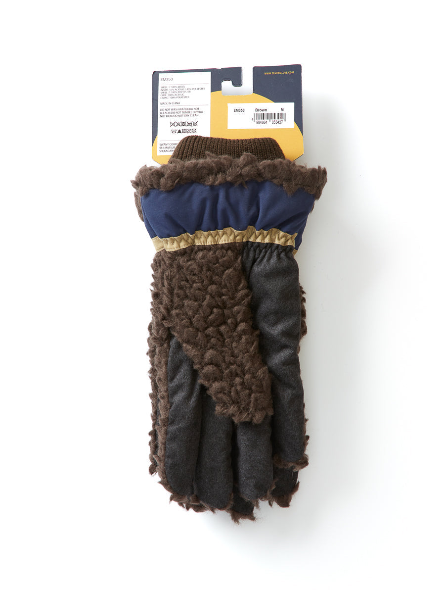  Elmer Woolpile Gloves Brown