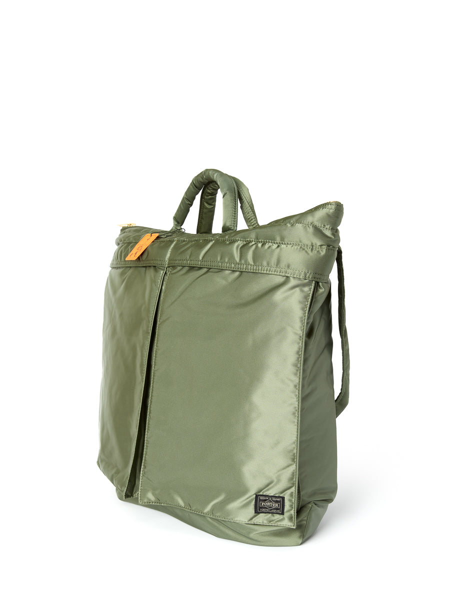  Porter-Yoshida & Co Tanker 2-Way Helmet Bag Sage Green