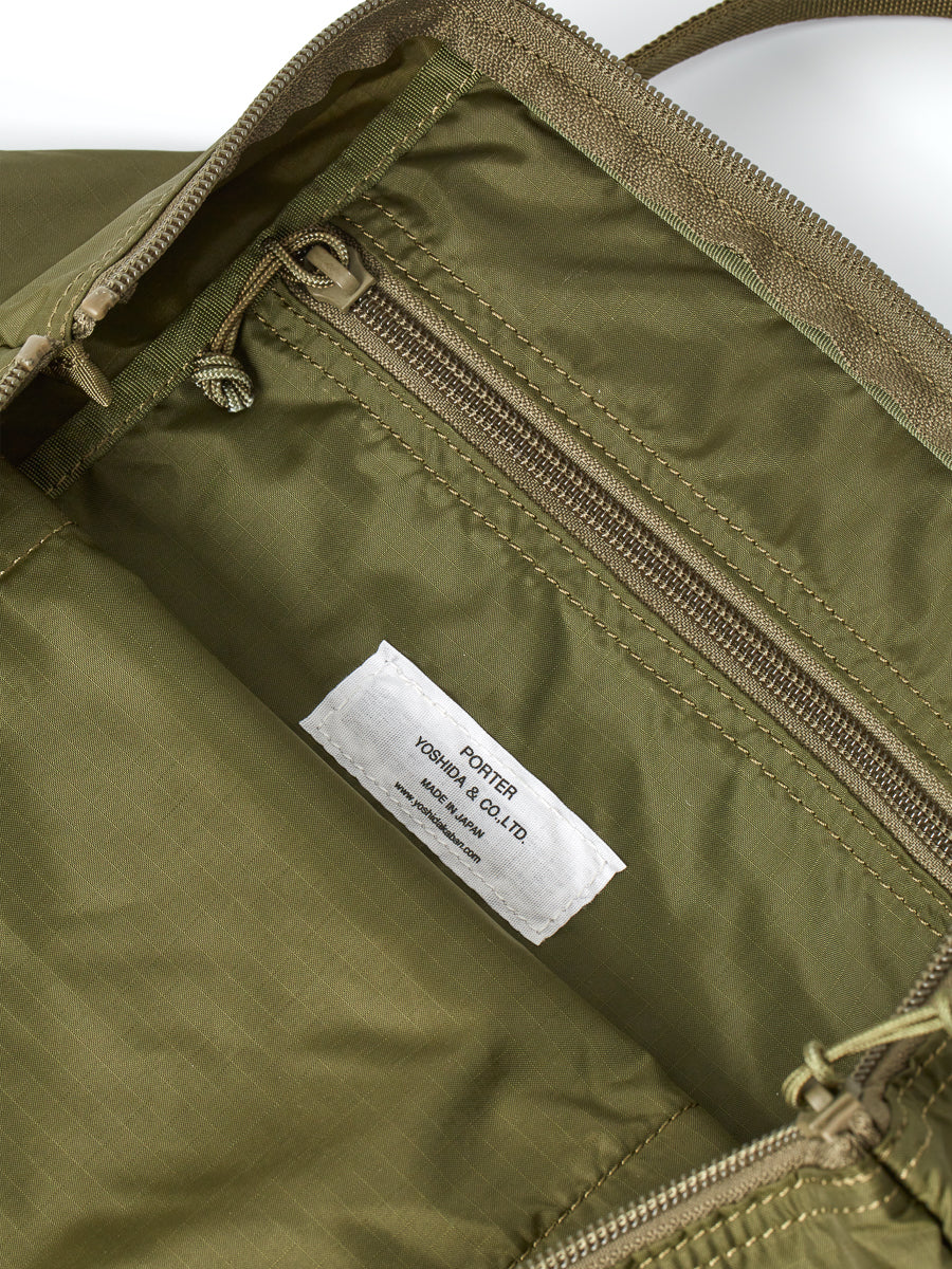  Porter-Yoshida & Co Flex 2-Way Tote Bag Olive