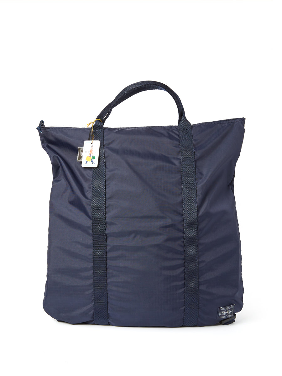  Porter-Yoshida & Co Flex 2-Way Tote Bag Navy