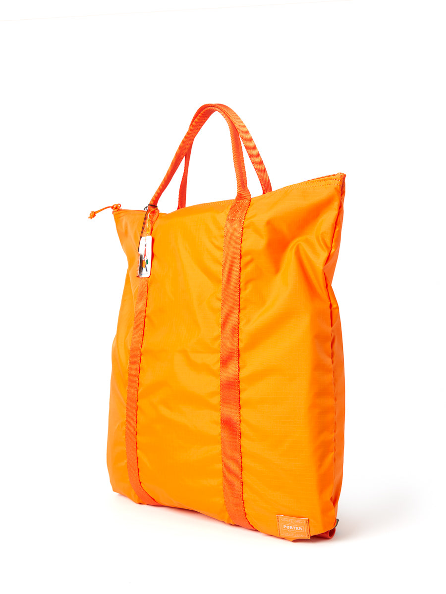  Porter-Yoshida & Co Flex 2-Way Tote Bag Orange