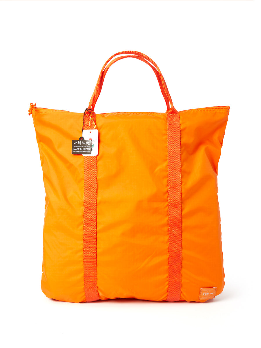  Porter-Yoshida & Co Flex 2-Way Tote Bag Orange