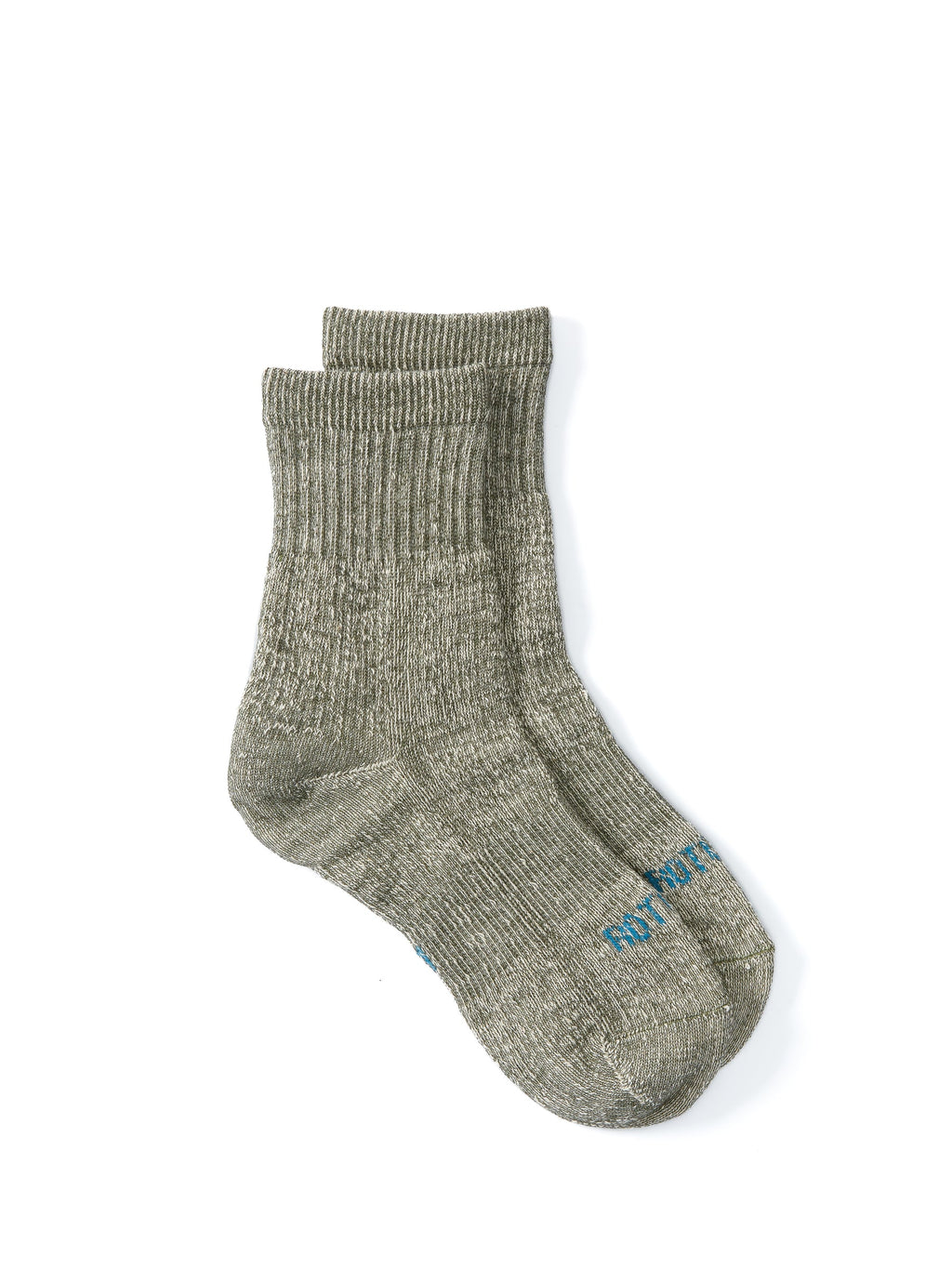  Ro To To Double Face Mid Socks Green