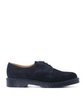  Solovair X Oliver Spencer Navy Suede 3-eye Gibson Shoes