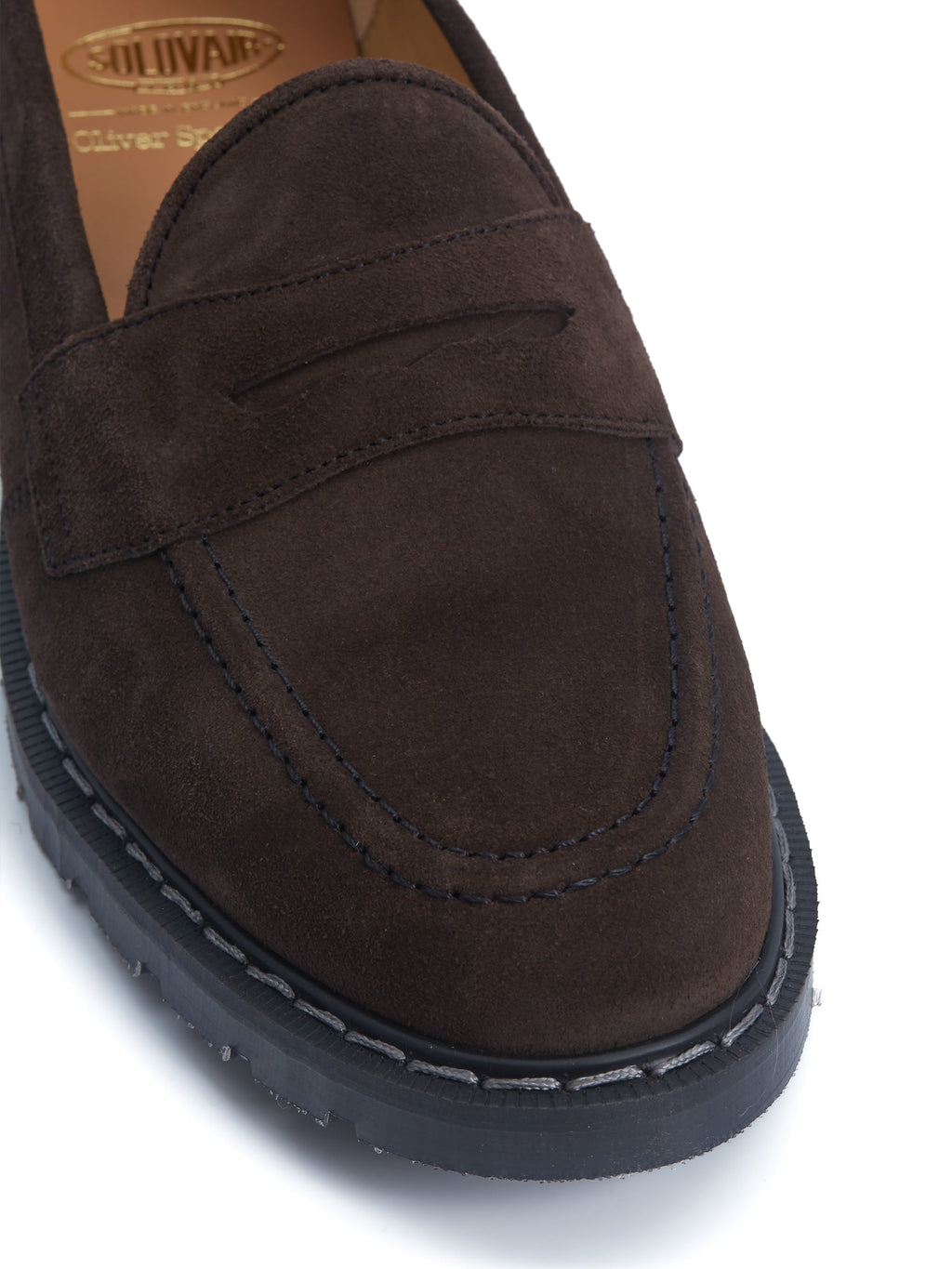  Solovair X Oliver Spencer Brown Suede Loafer