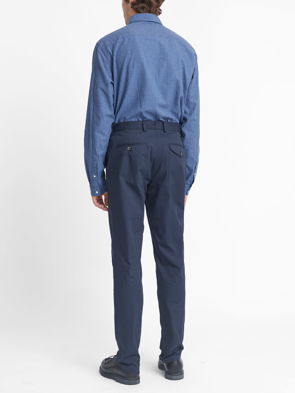  Fishtail Trouser Eden Navy