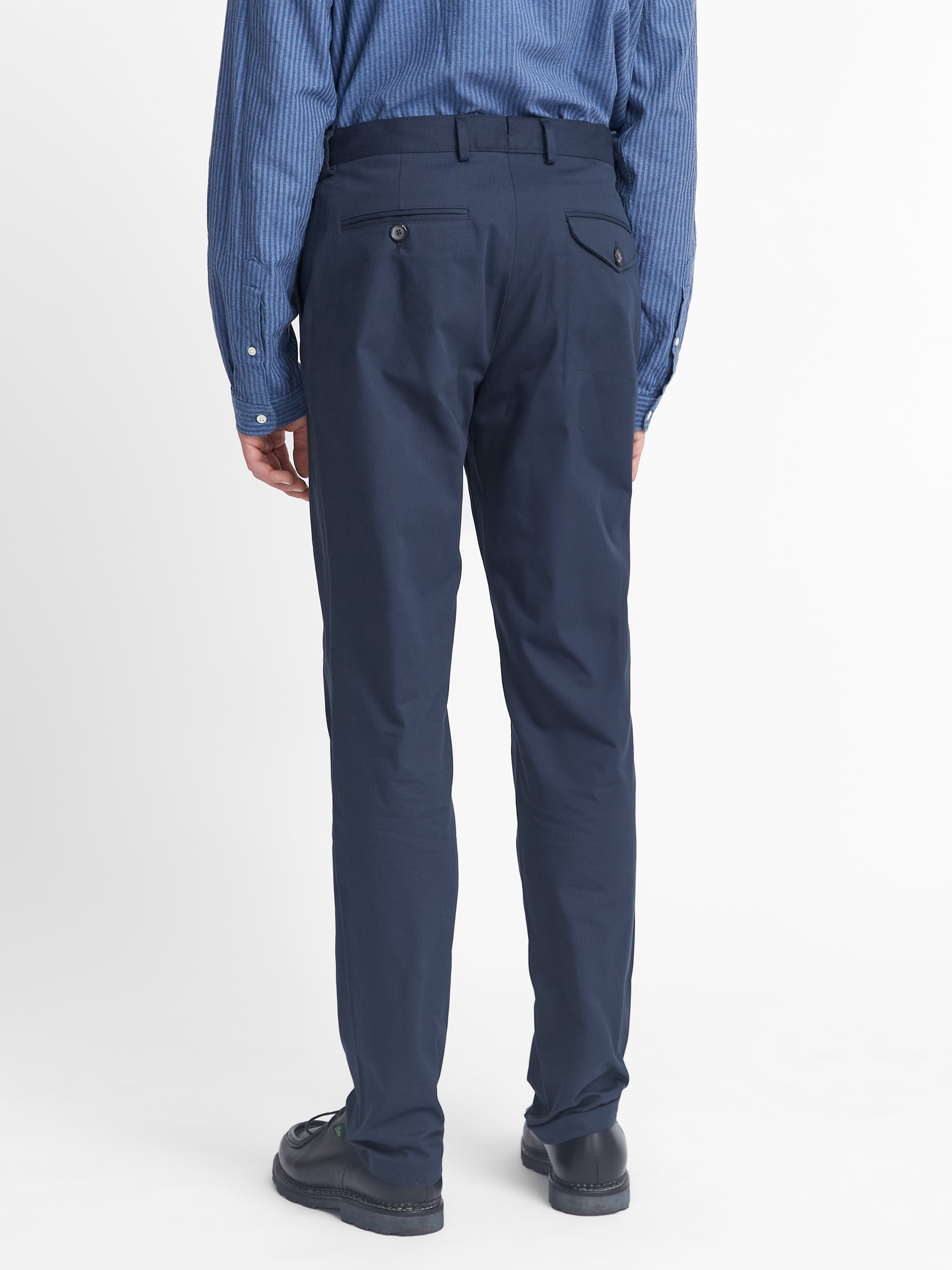  Fishtail Trouser Eden Navy