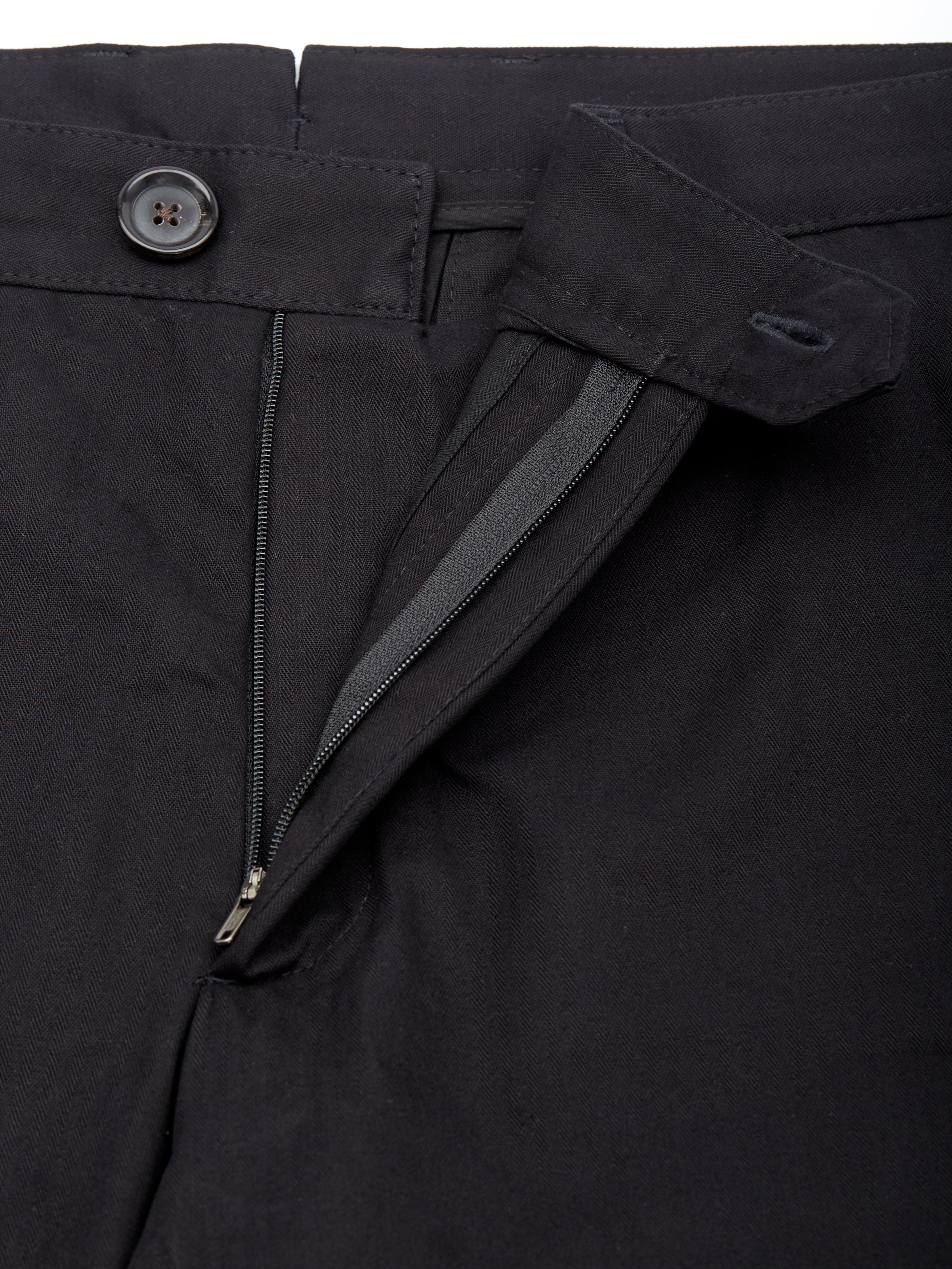 Fishtail Trouser Eden Black