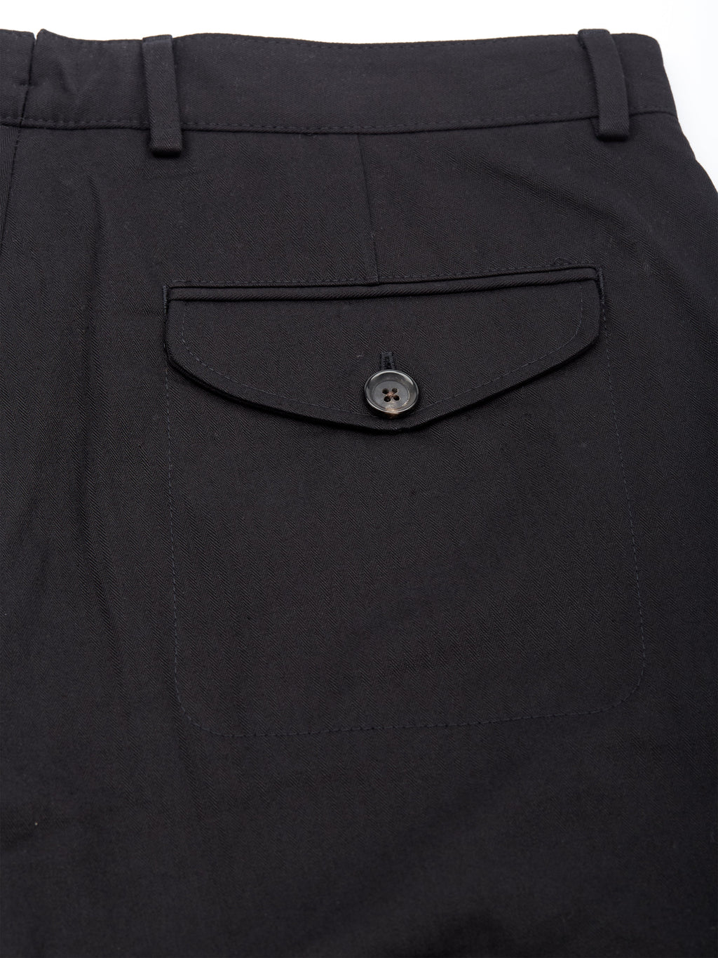  Fishtail Trouser Eden Black