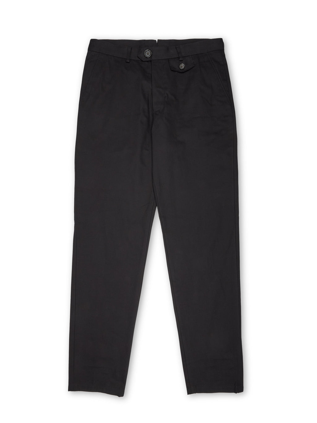  Fishtail Trouser Eden Black