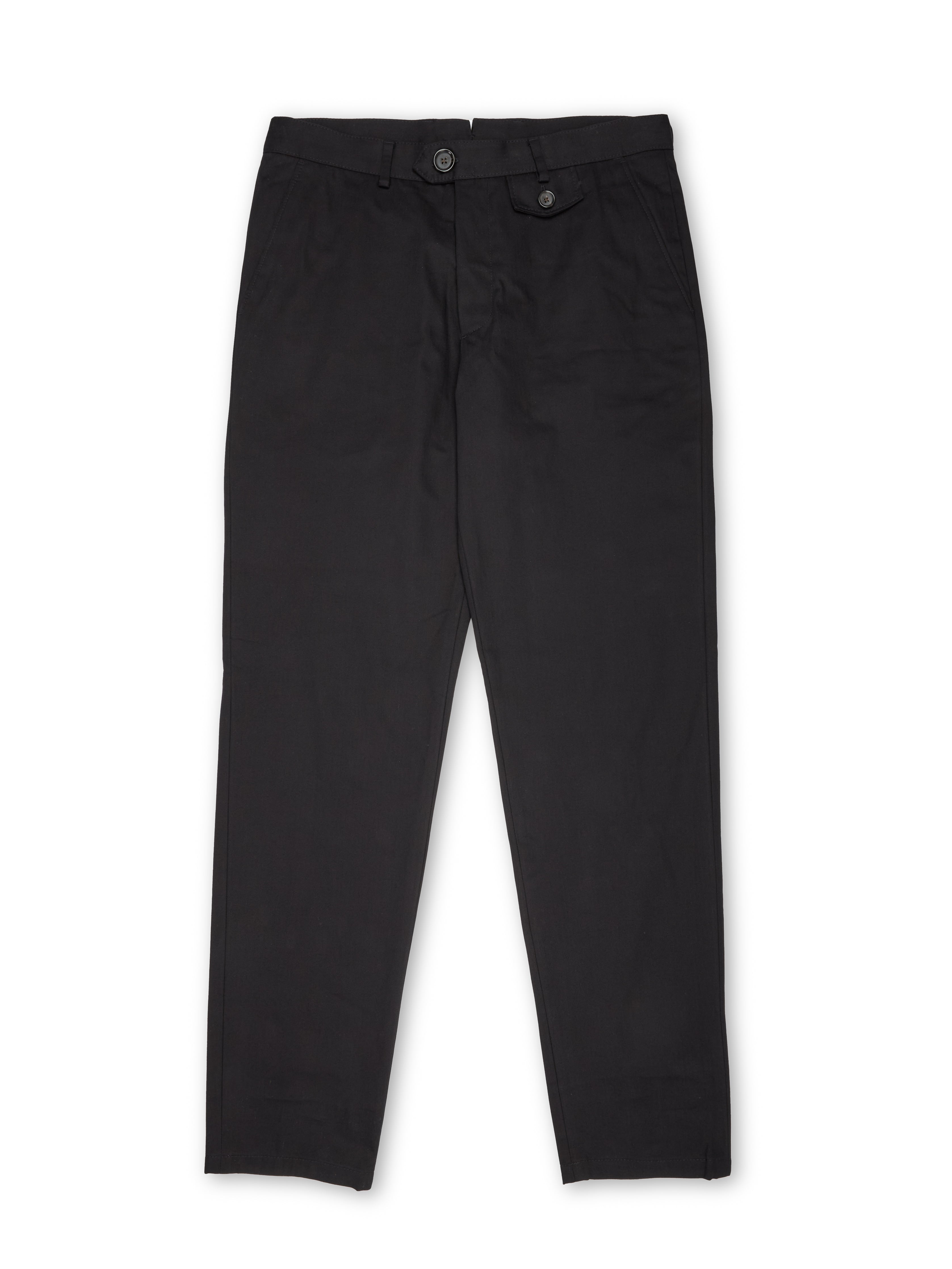  Fishtail Trouser Eden Black