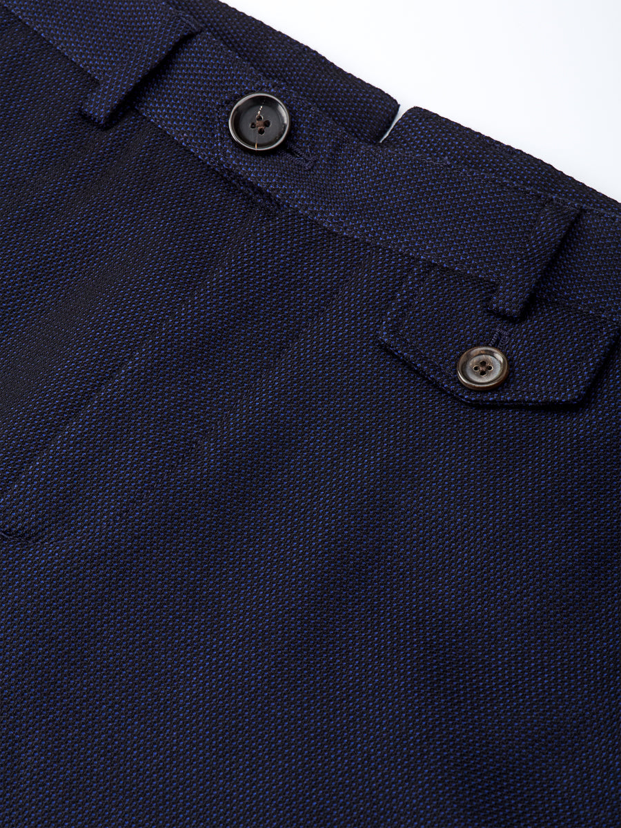  Fishtail Trousers Morva Navy