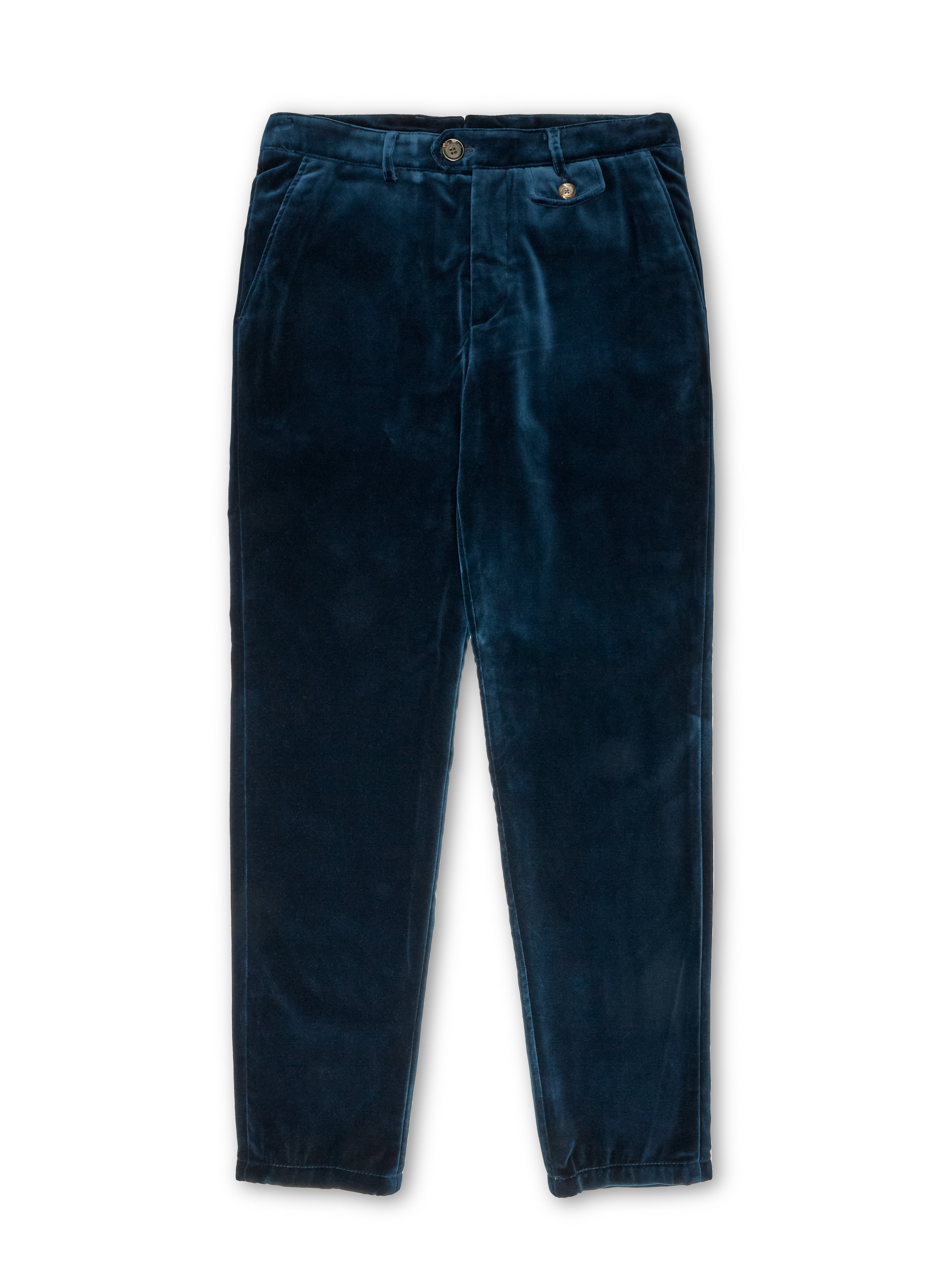  Sapphire Blue Velvet Mansfield Suit