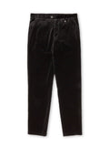  Fishtail Trousers Velvet Black