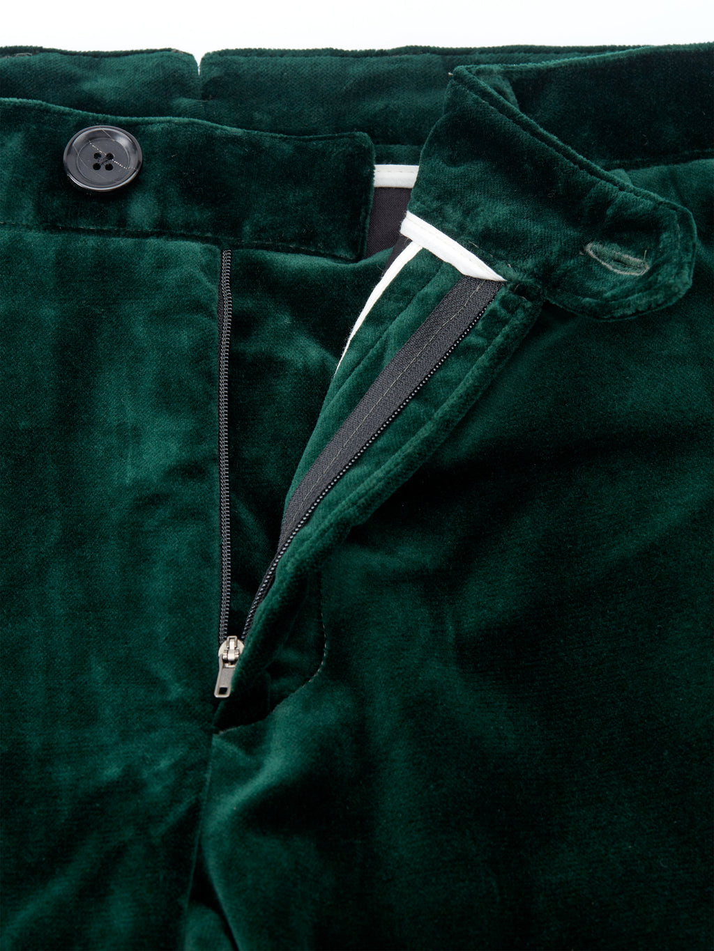  Fishtail Trousers Velvet Racing Green