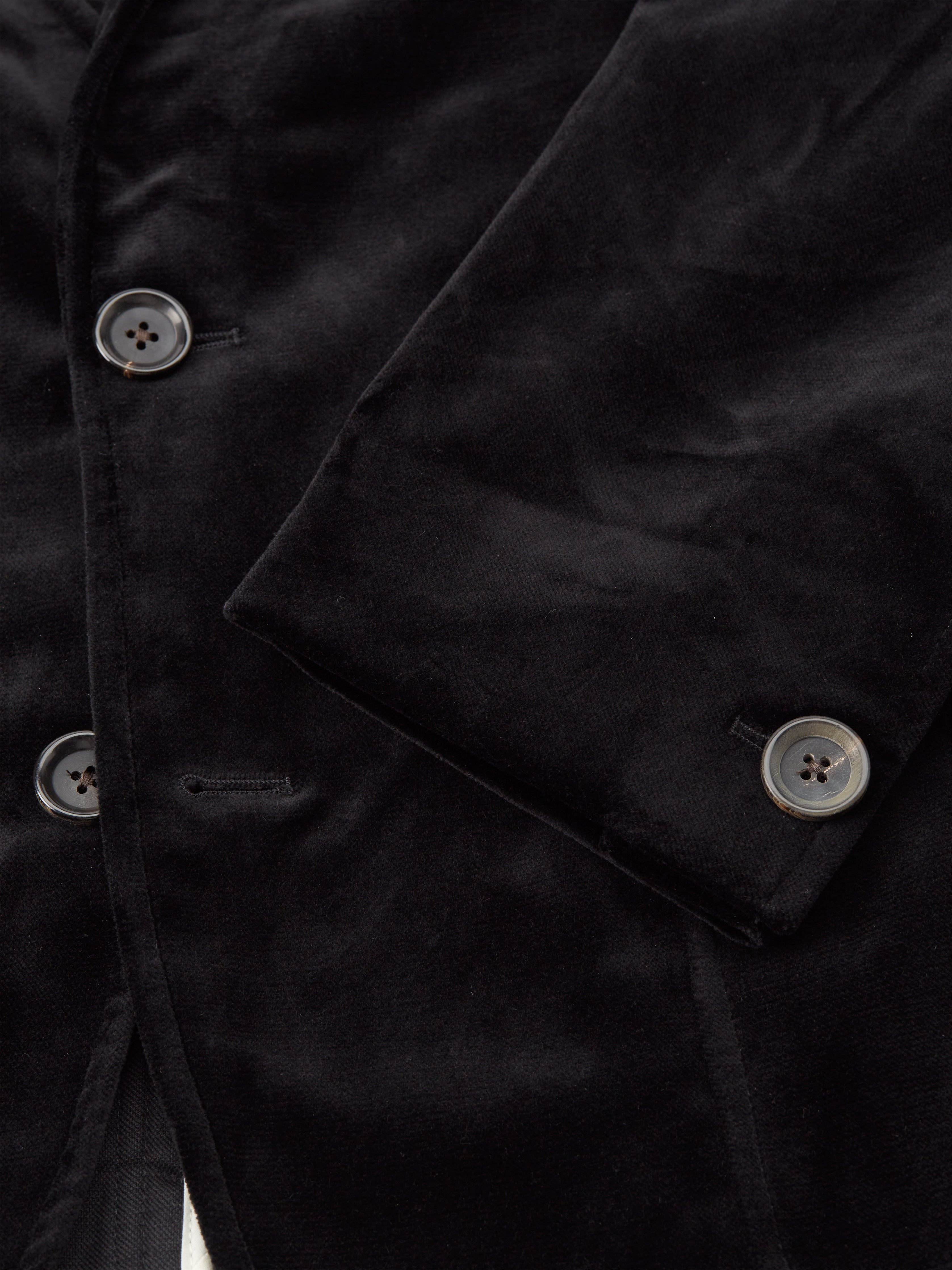  Mansfield Jacket Velvet Black