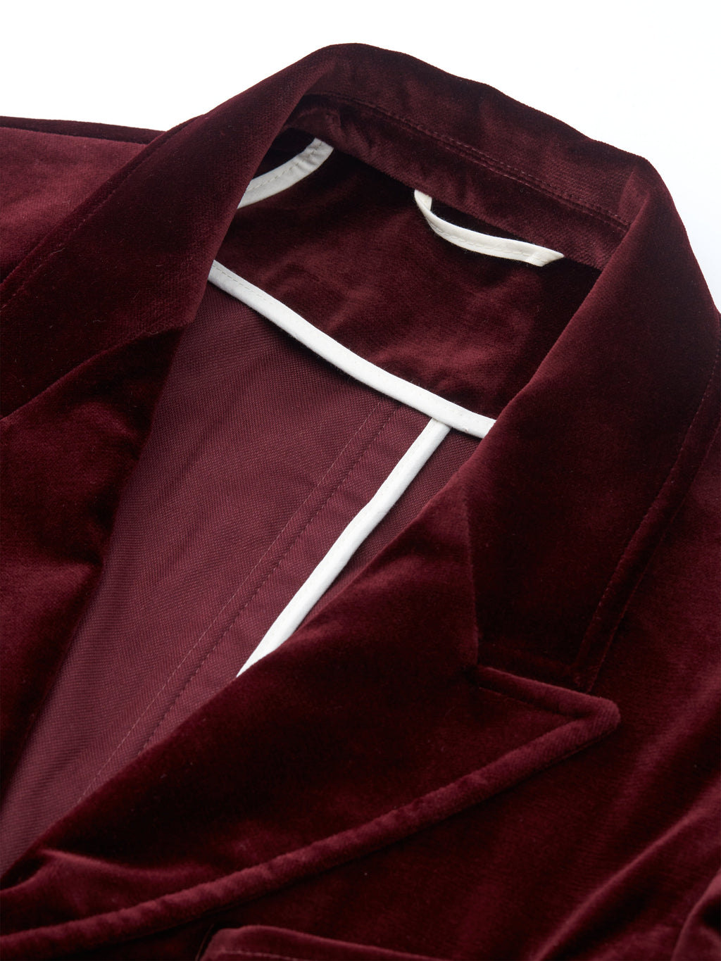  Mansfield Jacket Velvet Burgundy