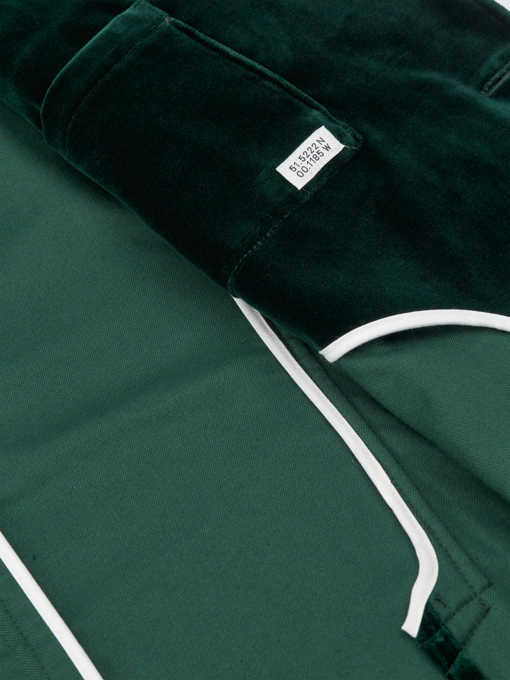 Mansfield Jacket Velvet Racing Green