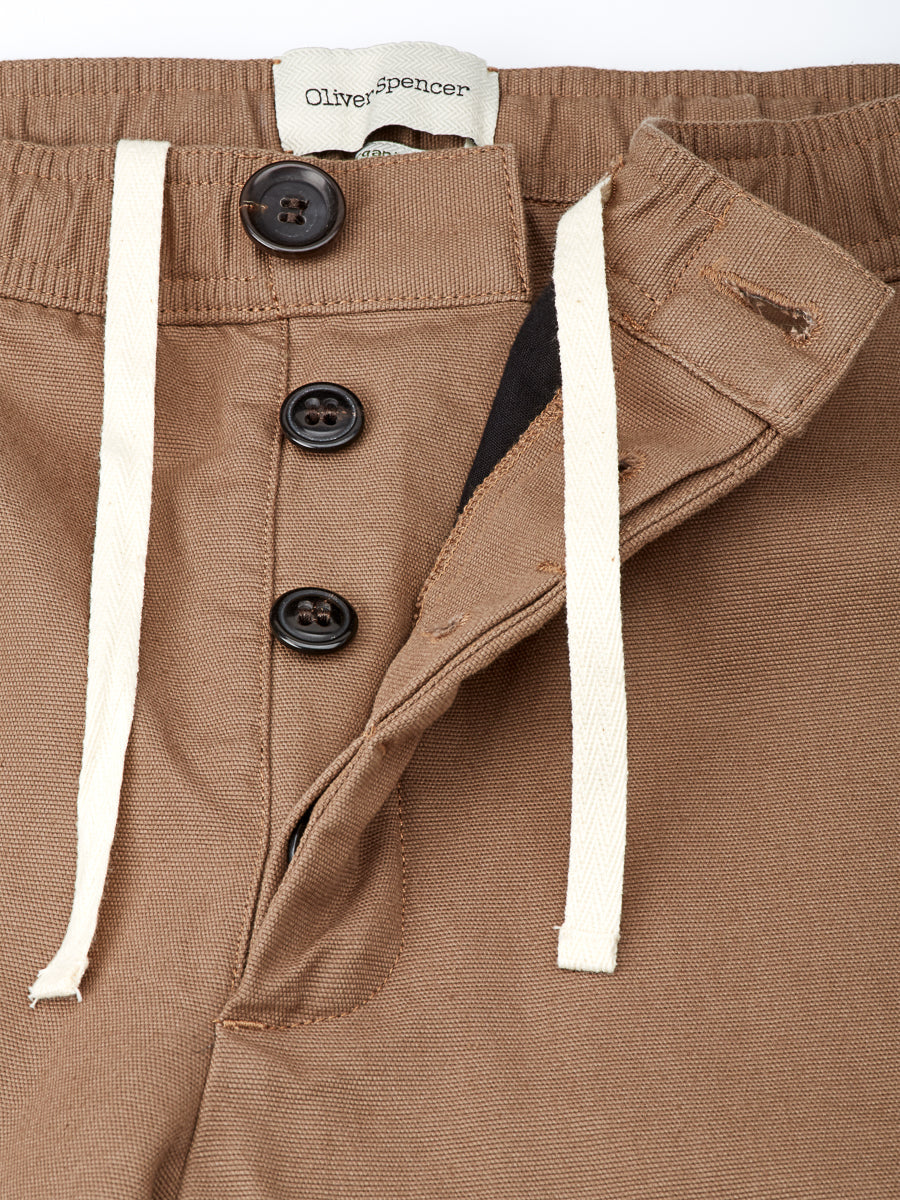  Drawstring Trousers Ellbridge Taupe