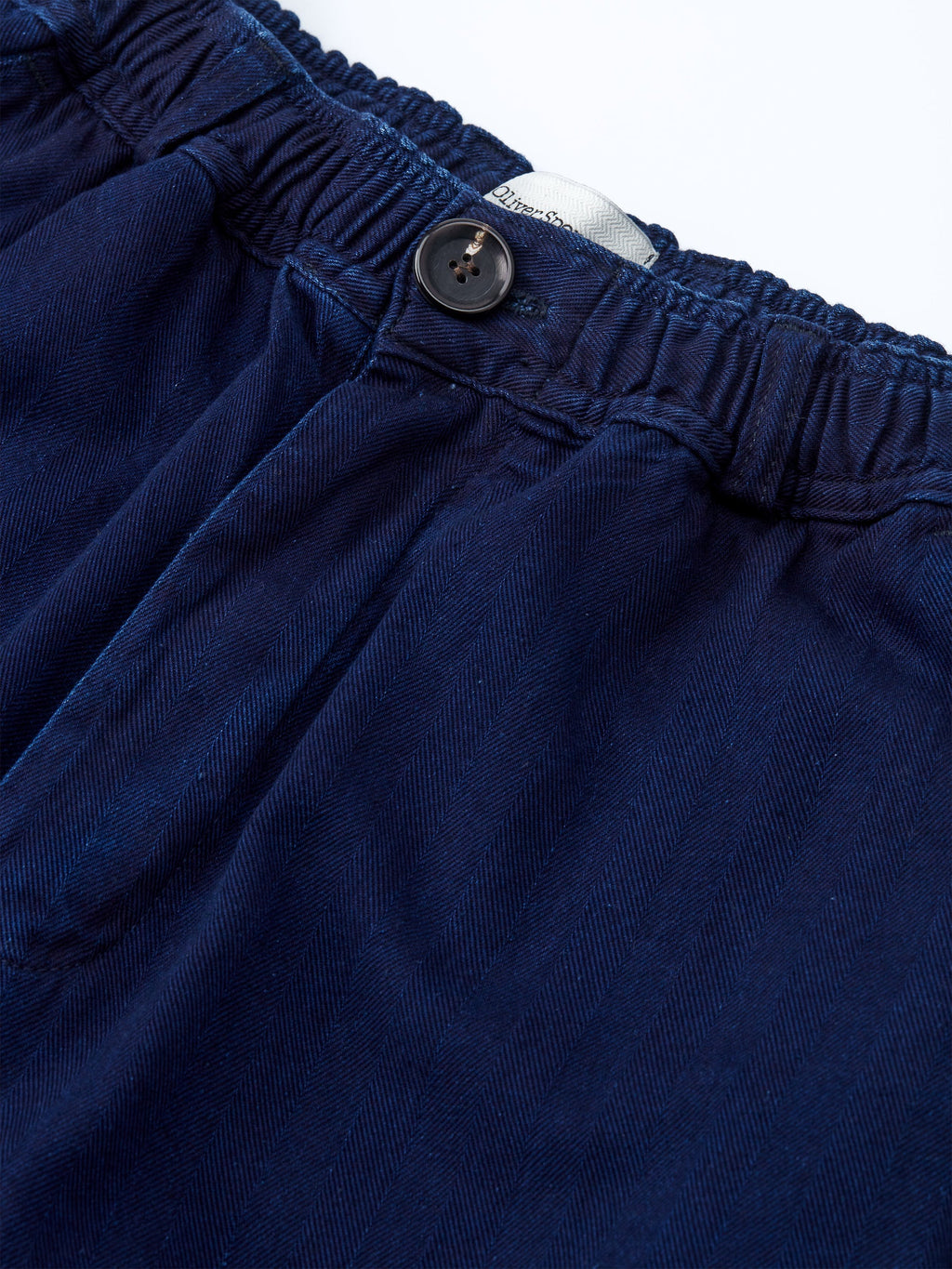  Drawstring Trousers Faye Indigo Blue