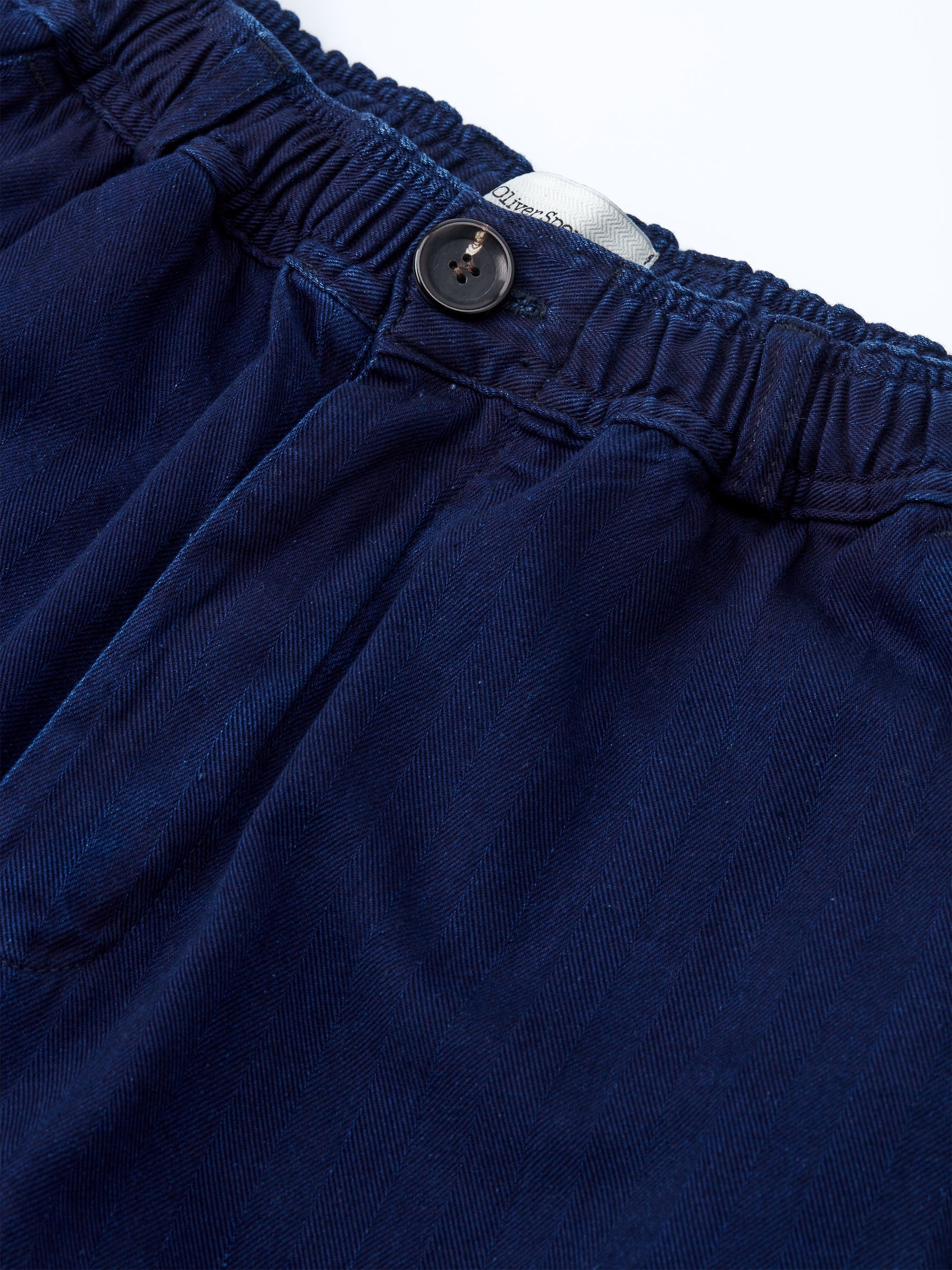  Drawstring Trousers Faye Indigo Blue