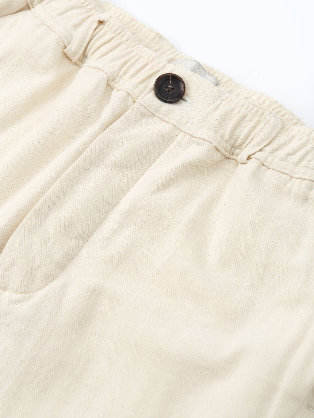  Drawstring Trousers Cairnes Ecru