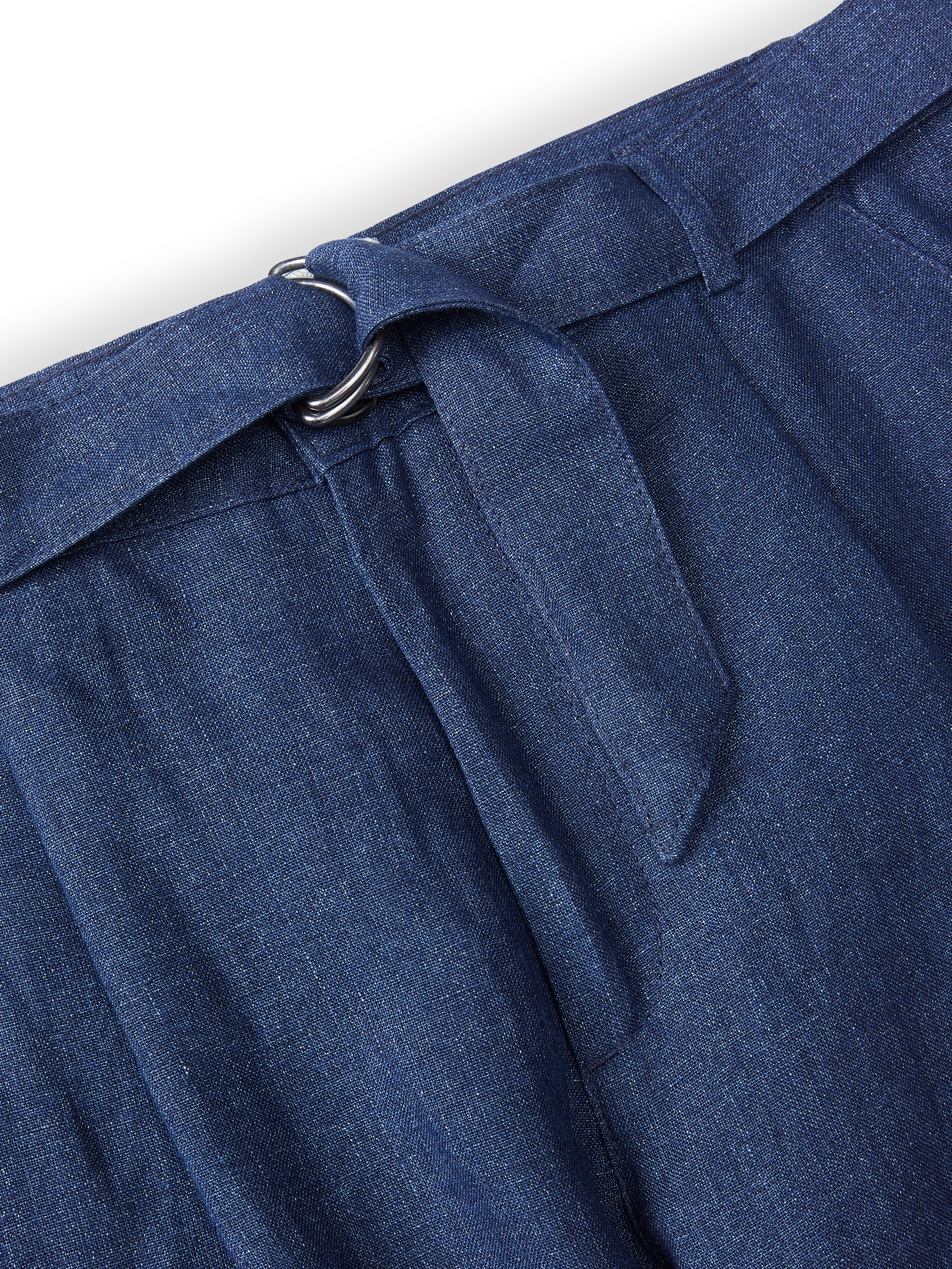  Belted Trousers Dubrow Navy