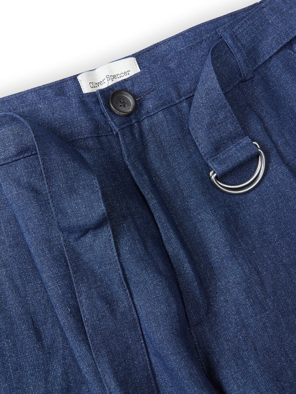  Belted Trousers Dubrow Navy