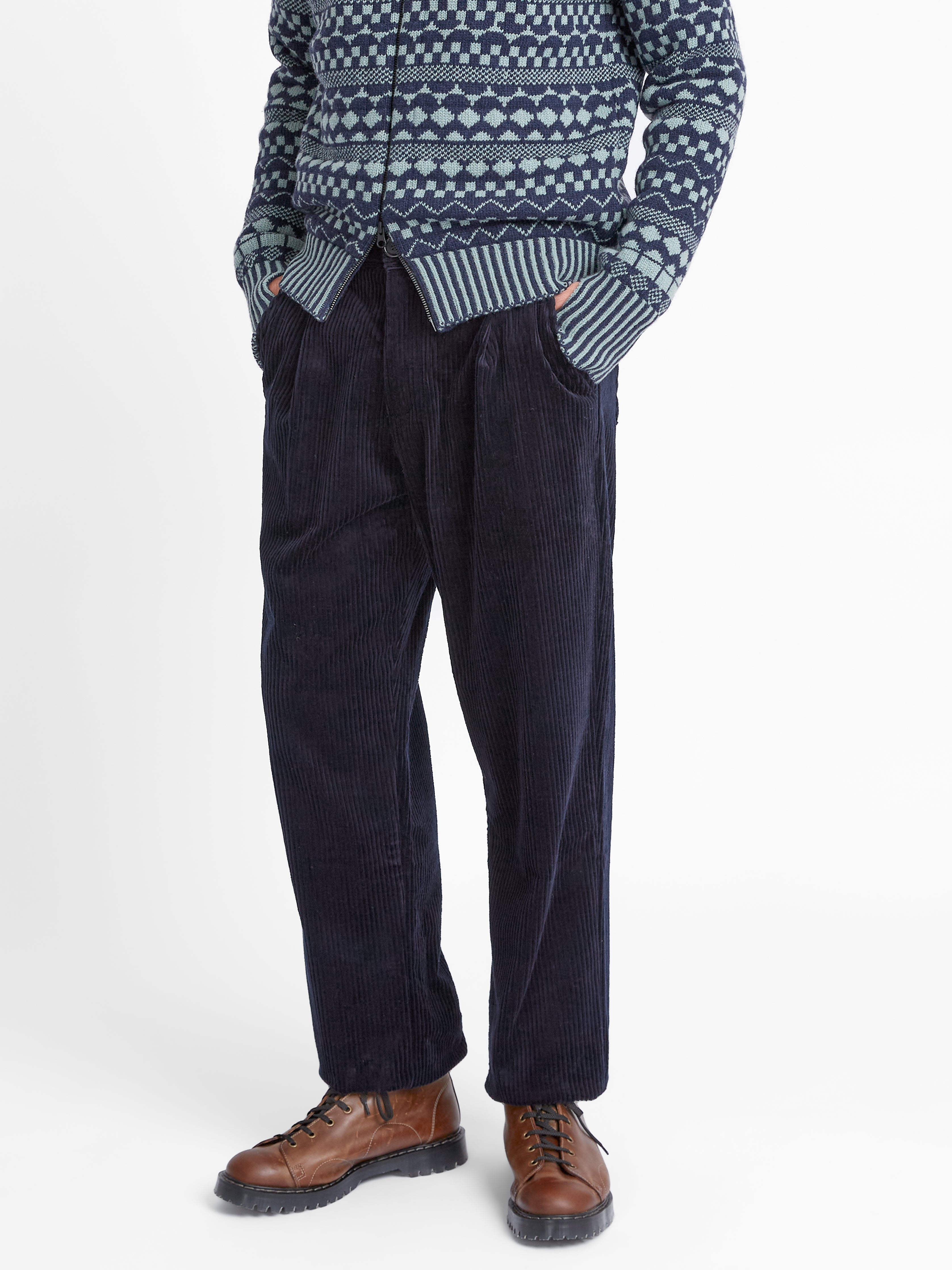  Morton Trousers Melrose Cord Navy