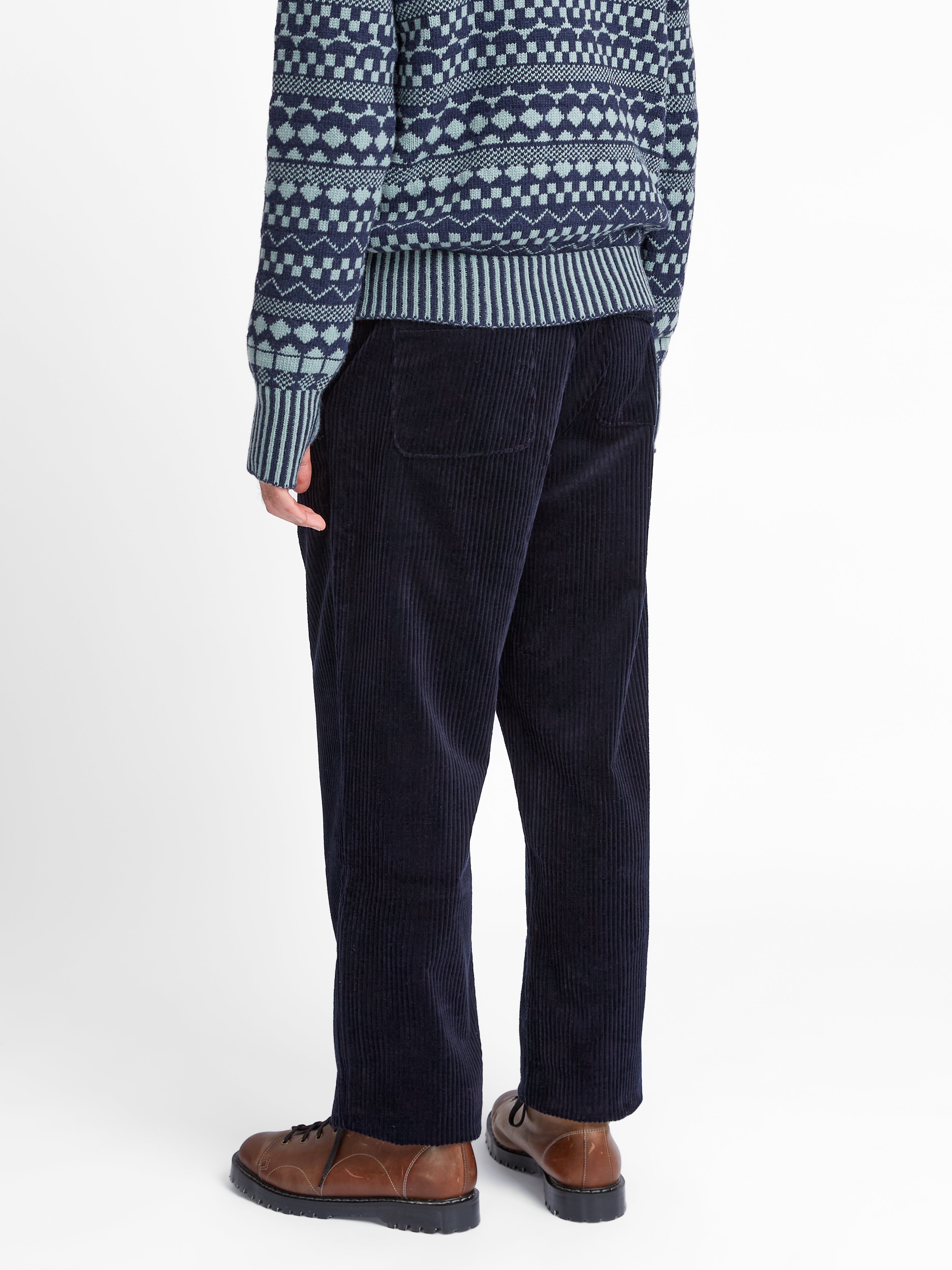  Morton Trousers Melrose Cord Navy